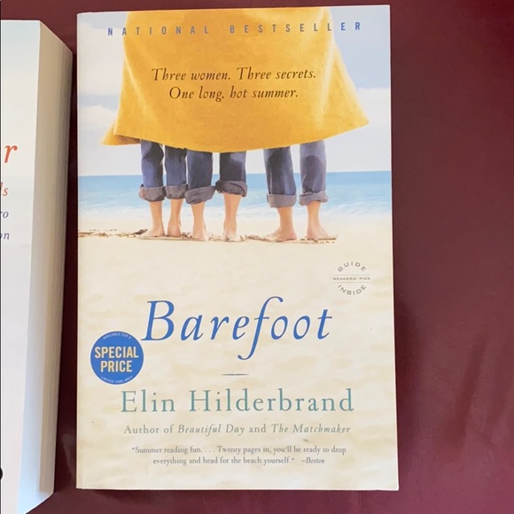 2 ELIN HILDERBRAND PAPERBACKS ONE SUMMER, BAREFOOT - Picture 3 of 3